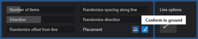 L23.3.0 Line Placement Settings -Placement Options-Conform to Ground.png