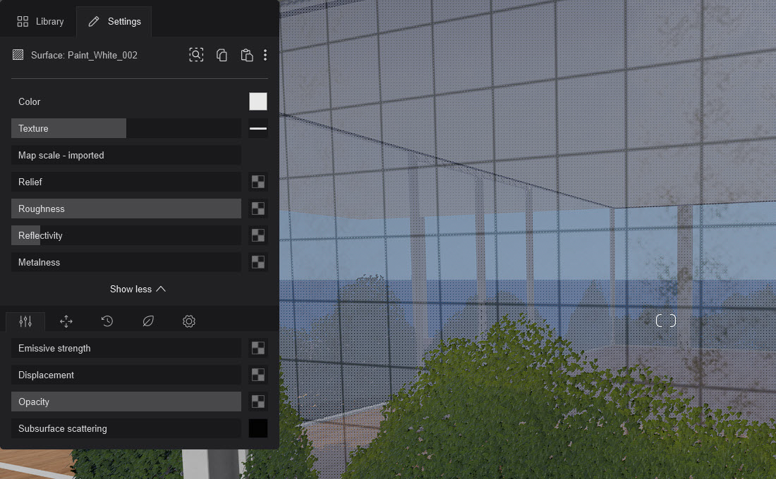 Lumion2024 _Glass _Settings-CustomMaps using StdMat.jpg