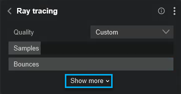 Lumion 2024 Ray Tracing Effect _Show More.png
