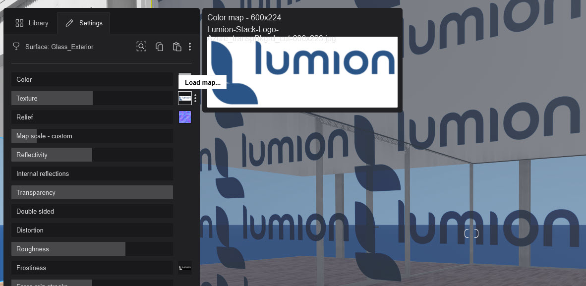 Lumion2024 Material Editor _Glass - TextureMap _LumLogo-jpg _Load.jpg