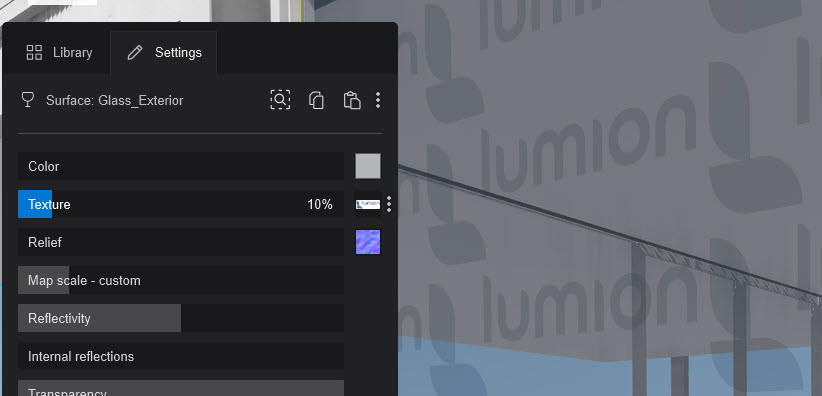 Lumion2024 Material Editor _Glass - TextureMap _LumLogo-jpg _TexValue-low.jpg