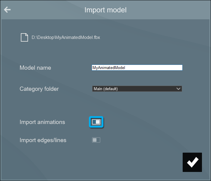 lumion 8 move import model