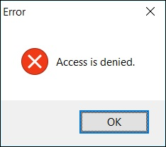 Download Managerのダウンロード時に発生する Access Is Denied アクセスが拒否されました のエラーをどのように解決しますか サポートと学習