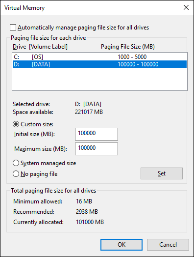 How do you change the amount of Virtual Memory in Windows? – Lumion - User  Support