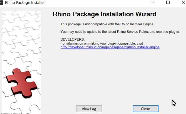 Update error on Windows 11 - Rhino for Windows - McNeel Forum