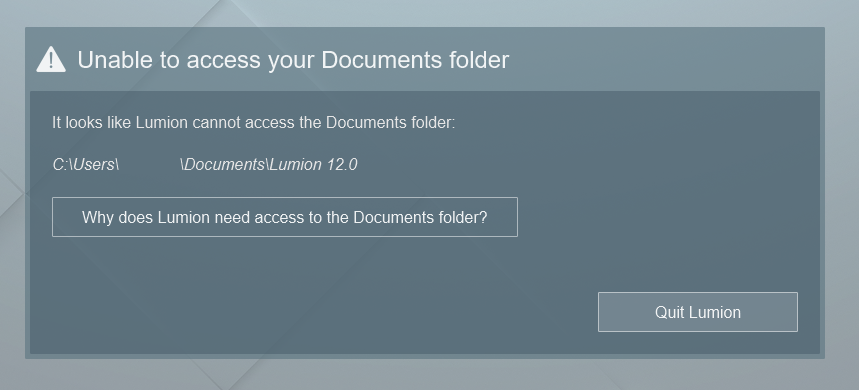 UI_Unable_to_access_Documents_folder.png