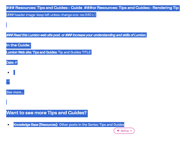 4. Copy from Template