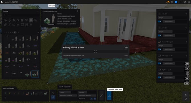 Ex-SubEnv _Area-NexttoHouse with Flowers - generating