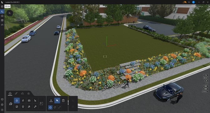 Ex-SubEnv _Surface-FillSides with Flowers - the Scene