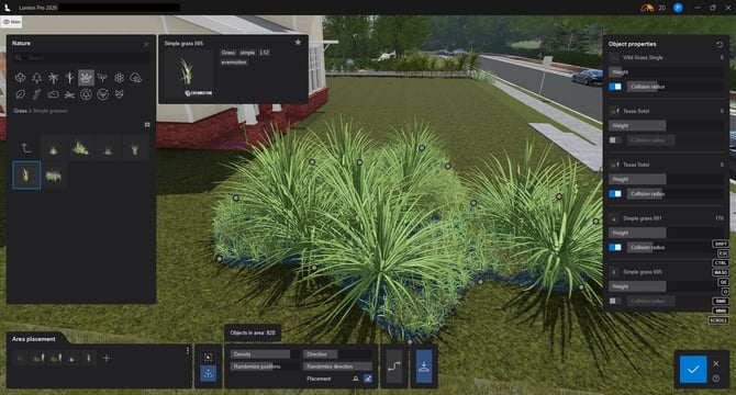 L26.0 Area Placement-FillArea _Fill curved shape-heavy-limitedCollision with Grasses -Generated