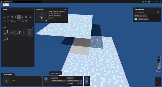 L26.0 Area Placement-Area-Surface _overlapping surfaces-asExpected for lower part _NodesMap