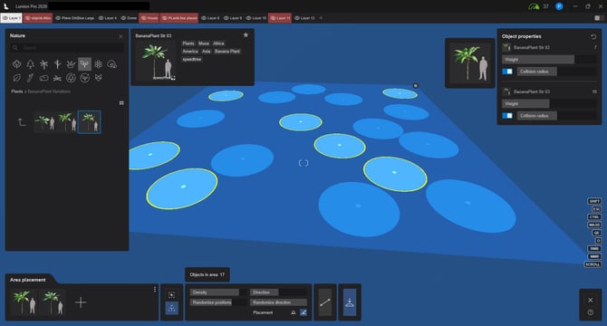 L2026 Area PLacement _How It Works - placements highlighted for this Object