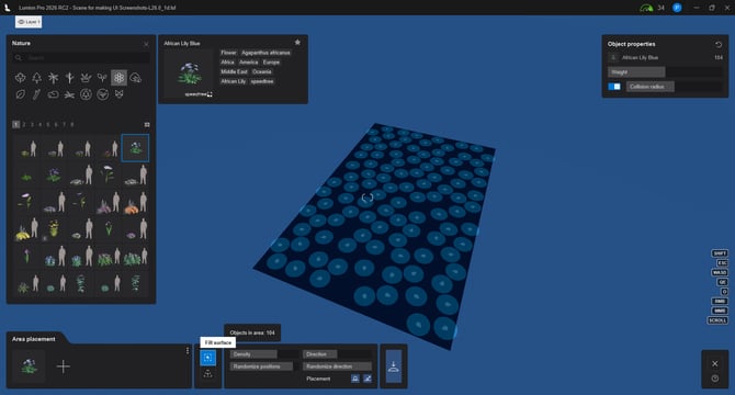 L26.0 Area Placement _KeySteps 3. FillSurface Tool