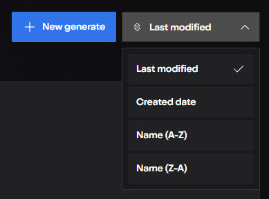 LCloud AIUpscaler _Upscaler- Your Creations - View All_buttons