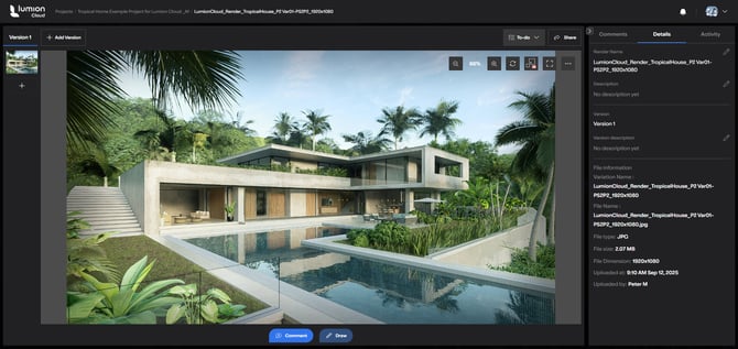 LCloud AIUpscaler _Upscaling ExistingLC file _This Project_thisImage