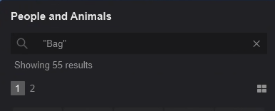 Library Search - using word-tag-Quoted