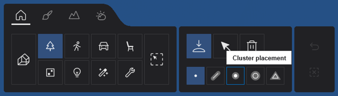 Nature Placement Tools - Cluster Placement