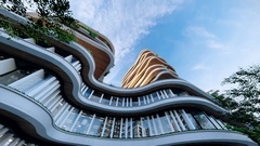 Example Project - Curved High Rise _asIs PS1 _Desktop1080p_RT Worms Eye_tn