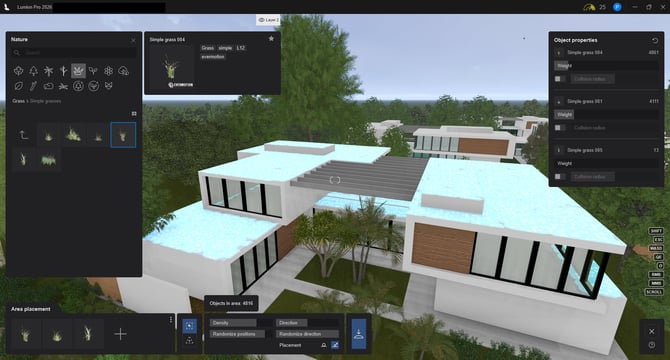 L26.0 Area Placement-Area-Surface _example showing multiple surfaces at once - DensityMap