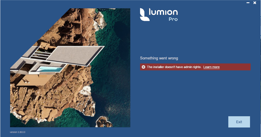 Installer-Something went wrong-No Admin rights.png
