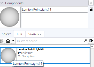 LView Toolbar - Lights _SkpcomponentforLight-Point.png