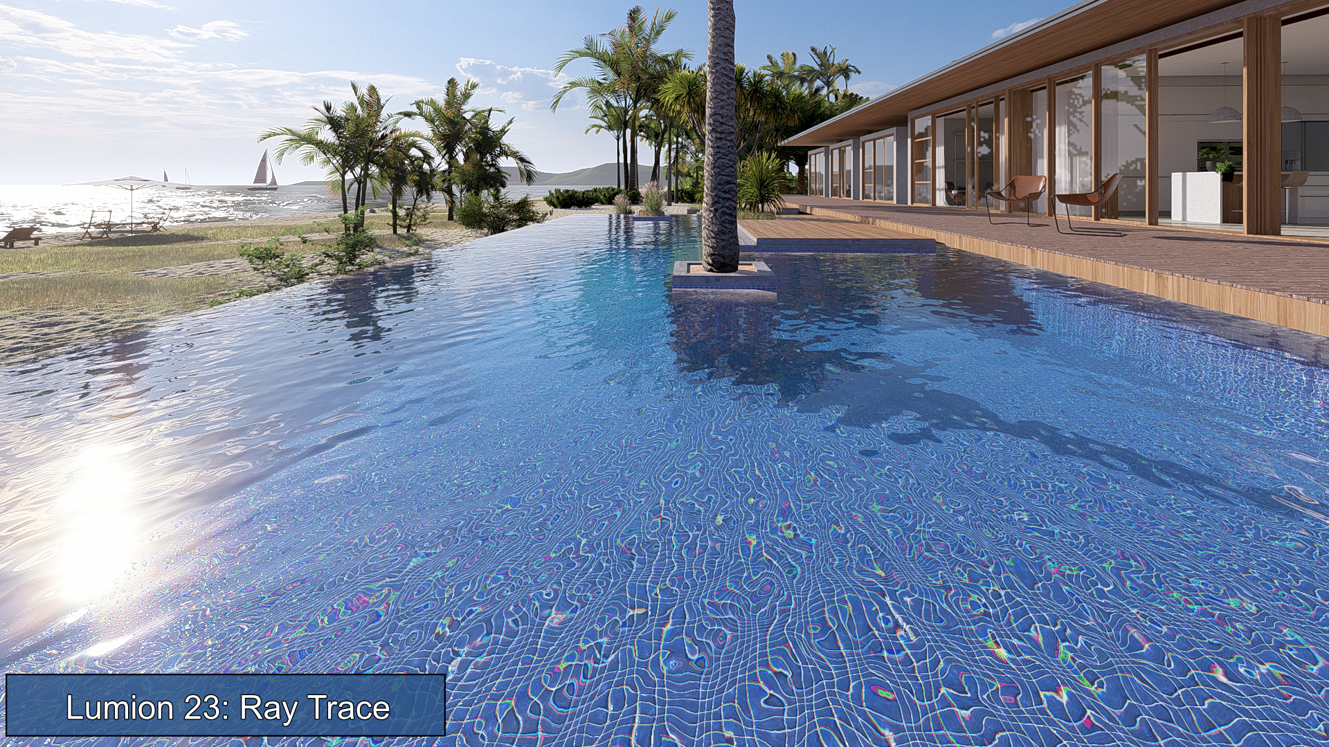 Lum2023 Water:standard MAterial:RayTrace