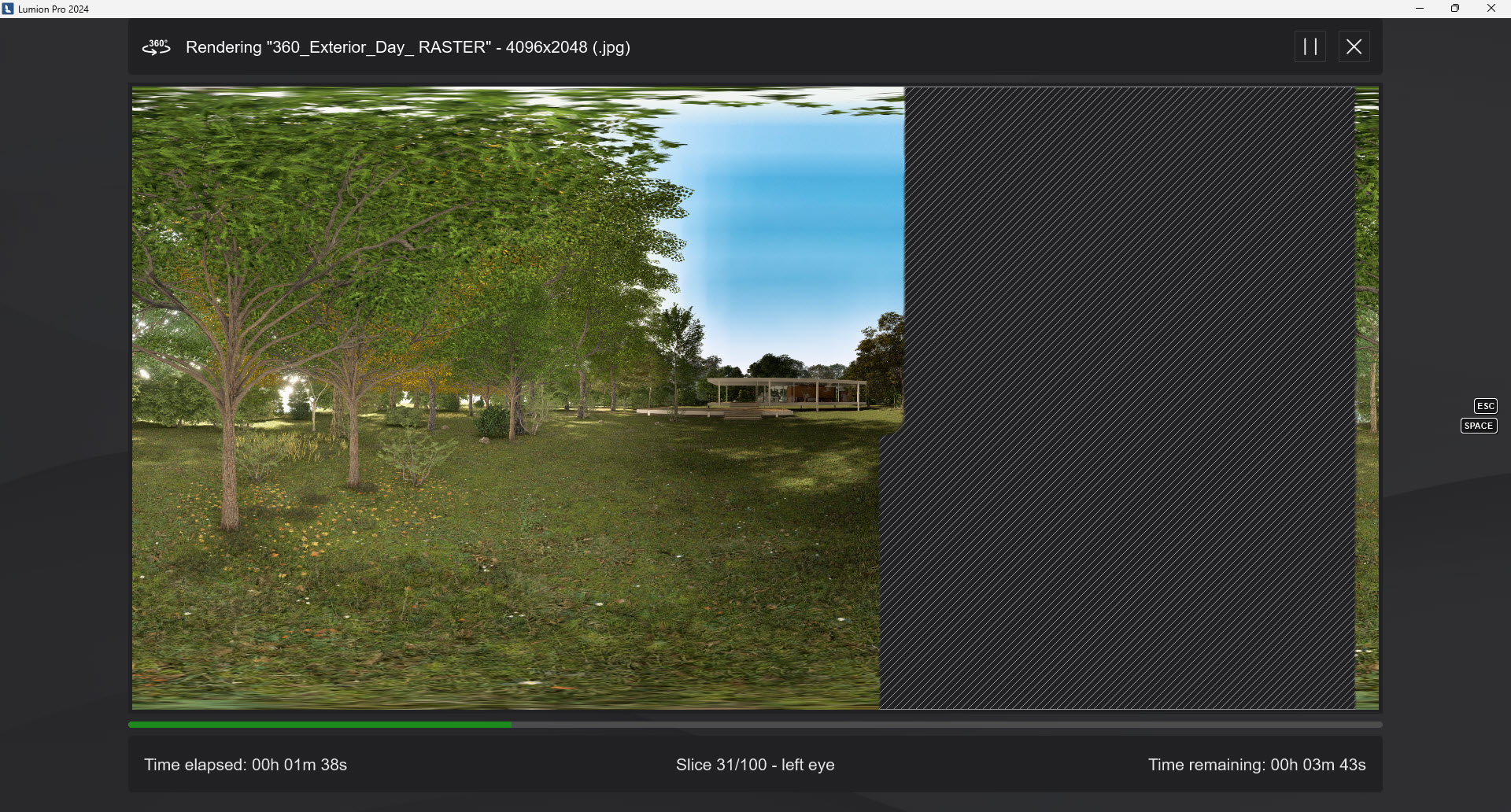 Render at lower settings _2StarStereo 50Slices Medium 6min