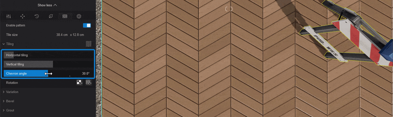 Chevron_Angle1